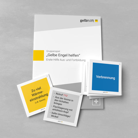 „Gelbe Engel helfen“ – Interaktives Lernspiel für aktive Erste Hilfe Kurse